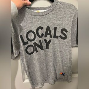 AVIATOR NATION locals only tshirt